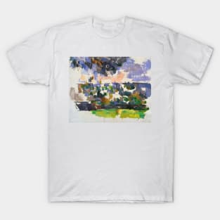 The Garden at Les Lauves by Paul Cezanne T-Shirt